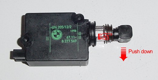 Bmw e39 takaluukun mikrokytkin